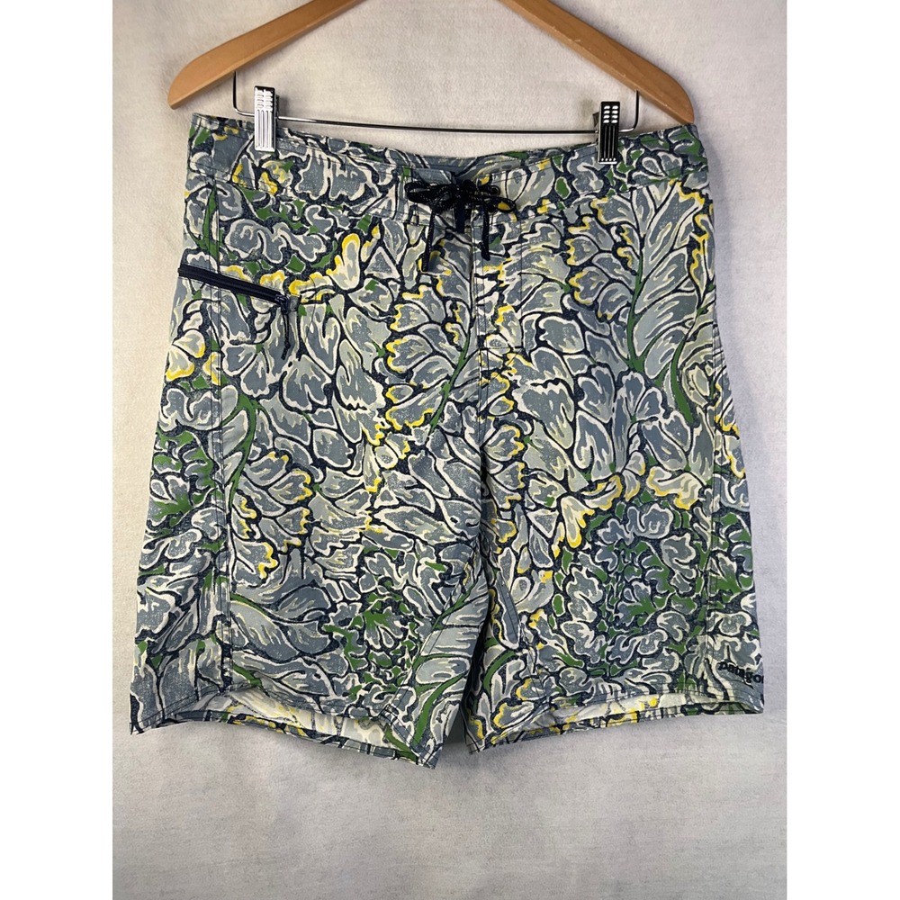 Patagonia Vintage Men's 34 Wavefarer Surf Board Shorts Swim Trunks